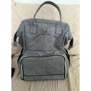 Matein Laptop Lunch Backpack 15.6” Insulated Cooling Bag w/Charge Port
